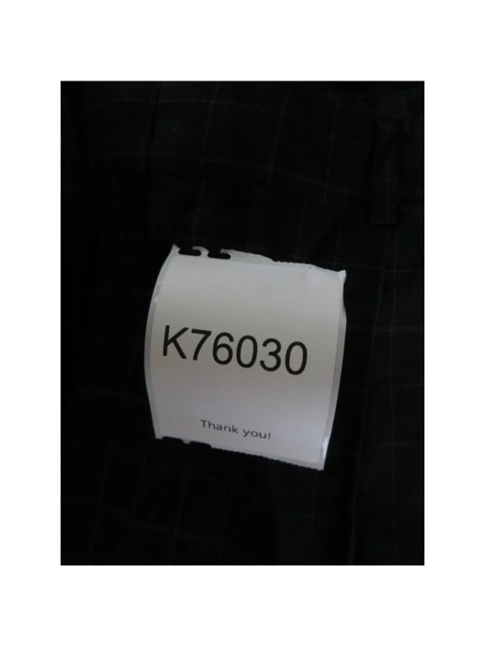 VGT Lands End Pants 42 Navy Wool Linen Check Pleated Trousers USA NEW